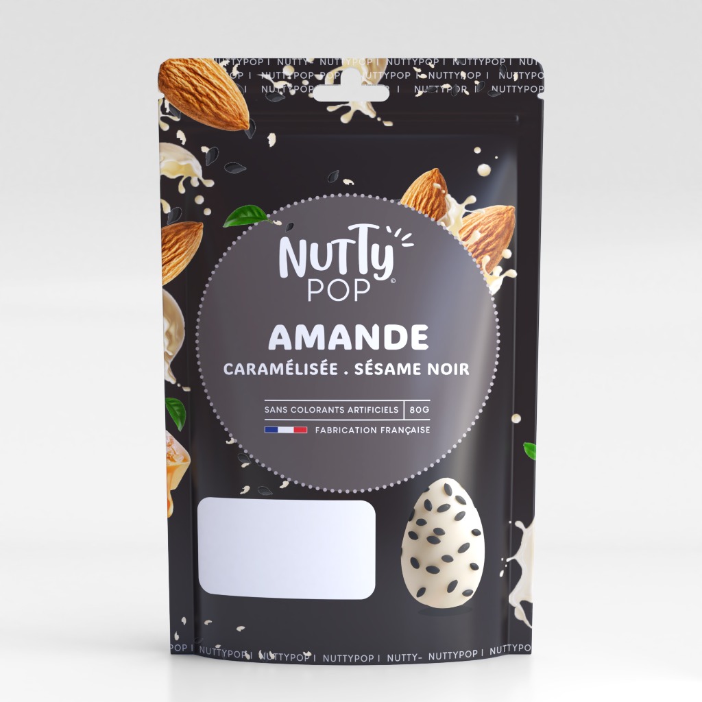 Amande Caramélisée Sésame Noir