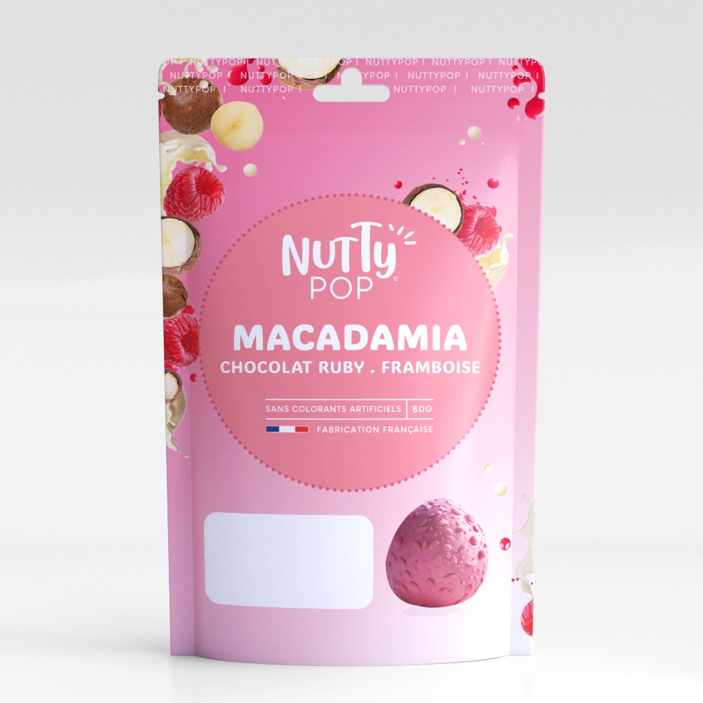 Macadamia Chocolat Ruby Framboise