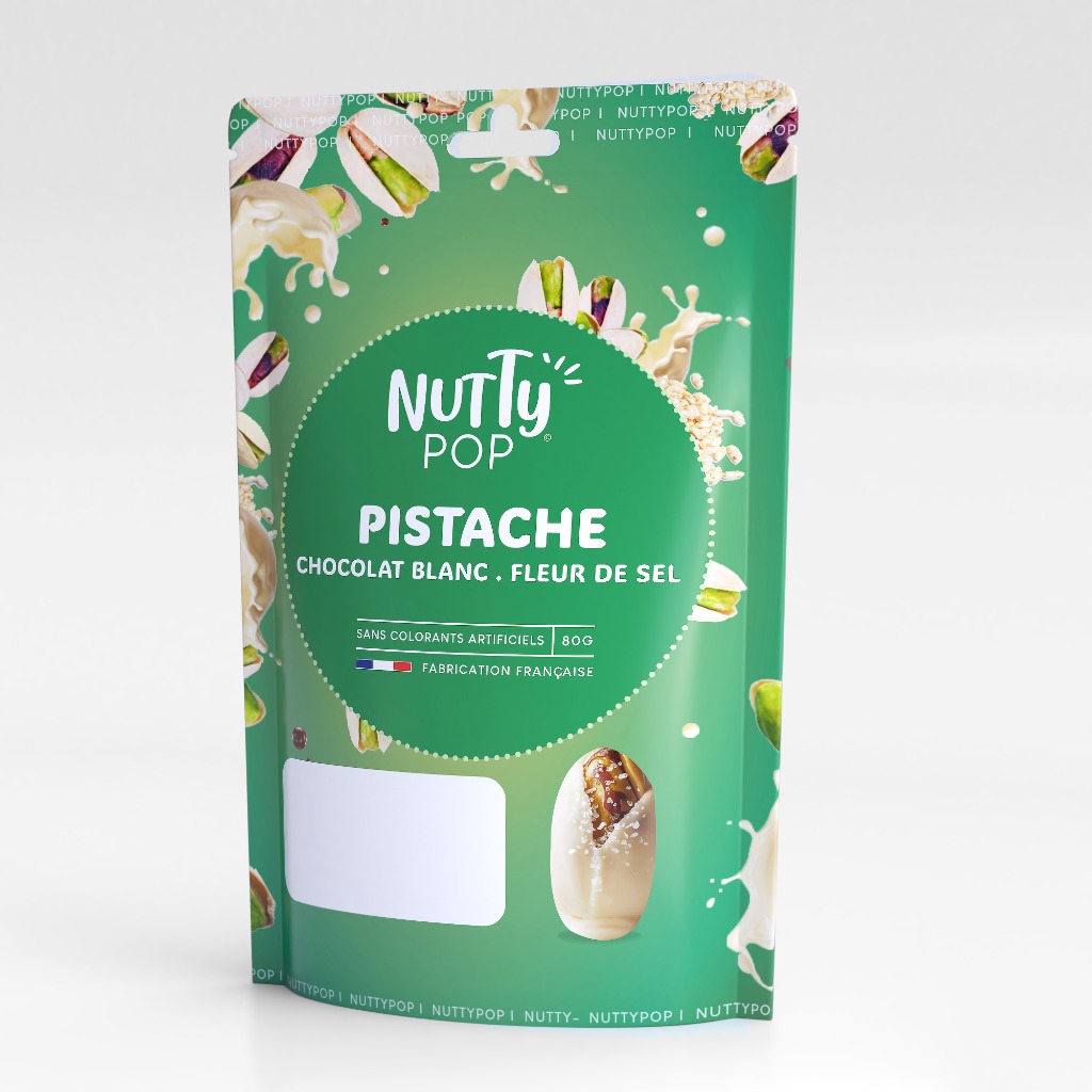 Pistache Chocolat Blanc Fleur de Sel